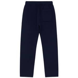 Pantalones Deportivos de Punto Azul Marino, Pantalones Casuales con Cintura Elástica, Ropa de Estar por Casa, Pantalones de Punto Suaves, Corte Holgado para Hombre y Mujer - Product Image 2