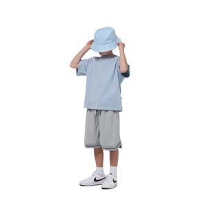 Survêtement d'été personnalisé pour enfants, vêtements pour garçons et filles, ensemble t-shirt en coton avec short en maille, ensemble décontracté à manches courtes - Product Image 1