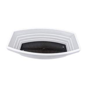 Pot de fleur moderne en PP en forme de bateau pour l'école à domicile, le restaurant et l'affichage au sol du bureau - Product Image 6