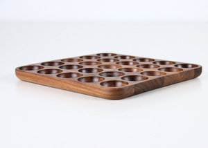 Porta Huevos y Organizador de Cocina de Madera Natural Estilo Rústico, Ecológico, Apto para Lavavajillas, para Encimera de Cocina - Product Image 2