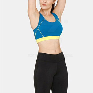 Soutien-gorge de sport haute performance fabriqué au Pakistan, avec technologie d'évacuation de l'humidité et design écoresponsable, logo frontal, idéal pour la course et l'usage quotidien - Product Image 5