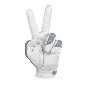 ถุงมือกอล์ฟผู้ชาย หนังคาเบรตต้า ฝ่ามือแบบตาข่ายเพชร ด้านหลังแบบตาข่าย น้ำหนักเบาเป็นพิเศษ ระบายอากาศได้ดี ยืดหยุ่น จับกระชับ ไม่ลื่น ปิดด้วยแถบตีนตุ๊กแก มือซ้าย - Product Image 3