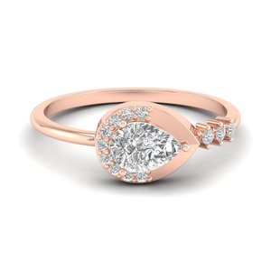 REYES High Quality Pear Cut 0.85 Carat Moissanite in 925 Sterling <b>Silver</b> Engagement <b>Solitaire</b> <b>Rings</b> Wedding Gift Jewelry - Product Image 5