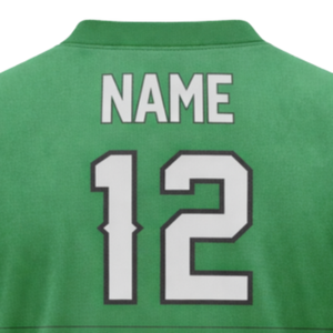 Camiseta de Béisbol Verde Personalizada con Diseño en Degradado, Número de Jugador y Colores del Equipo Personalizados para Ropa Deportiva y Uniformes Masculinos - Product Image 6