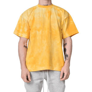Camiseta Oversize para Hombre con Efecto Desgastado, Algodón Pesado de Alta Calidad, Corte Holgado, Estilo Vintage, Casual, Urbano - Product Image 5