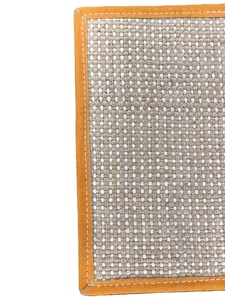 Napperons en jute tissé naturel sur mesure Tapis de table carrés moyens écologiques avec qualité d'exportation résistante à la chaleur de style classique - Product Image 2