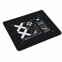 Tapis de souris en verre trempé personnalisé imprimé, surface lisse de haute qualité pour le jeu et le bureau, directement de l'usine, 450x400mm