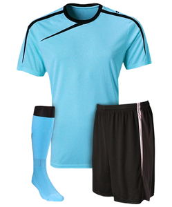 Ensemble de maillots de football personnalisés à dégradé, uniforme de football respirant en polyester, kit sportif imprimé par sublimation pour hommes - Product Image 5