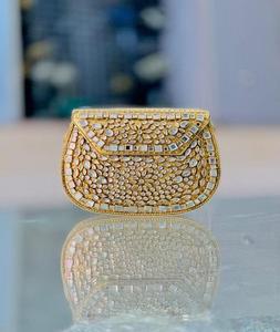 Sac de soirée de luxe pour femme en strass et cristal, avec logo personnalisé, idéal pour les fêtes – Vente en gros - Product Image 1