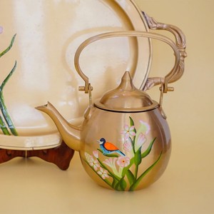 Premium Handcrafted Brass <b>Tea</b> <b>Set</b> Rich Golden Finish Excellent Heat Retention Timeless Traditional Elegance Perfect for Parties. - Product Image 4