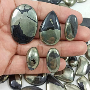 Cabochon en or apache naturel, pierre précieuse faite à la main pour la fabrication de bijoux - Product Image 5