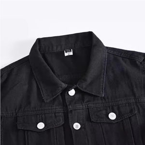 Nuevo Chaleco Vaquero de Mezcla de Algodón Transpirable y Resistente al Viento, a la Moda, para Hombre, Trajes de Verano, Cierre con Cinturón, Servicio OEM - Product Image 6