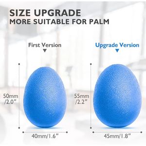 Allenatore di Forza per la Presa, Pallina Antistress con Attrezzatura per Terapia di Riabilitazione del Polso, Set di Strumenti Morbidi per 3 Dita - Product Image 2