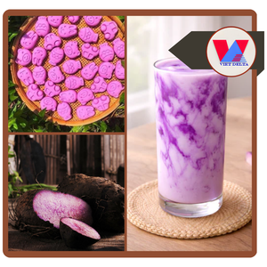 Polvo de Ube Natural de Alta Demanda, Malla Fina 60-120, Harina de Ñame Morado Liofilizada, Ingredientes Vegetales para Panadería y Té de Burbujas - Product Image 2