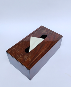 Caja de pañuelos de madera de acacia ecológica, cubierta moderna para pañuelos faciales, soporte para pañuelos, ¡gran oferta! - Product Image 1