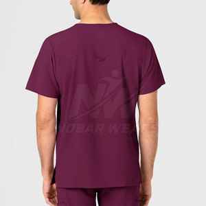 Camiseta Médica de Alta Calidad para Hombre, Uniforme para el Sector Salud, Hospital, Clínica, Laboratorio, con Opciones de Color Personalizadas - Product Image 2