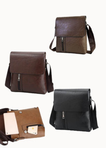 Set de Regalo Promocional Personalizado, Organizador/Planificador Multifuncional Elegante de Cuero Genuino para Negocios, con Logotipo Personalizado Grabado en Negro - Product Image 3