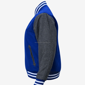 แจ็คเก็ตขนสัตว์สำหรับทุกเพศขนาดใหญ่พิเศษผ้าถ่านสีเทาสไตล์สตรีทดีไซน์โดดเด่นออกแบบโลโก้ได้ตามต้องการ - Product Image 6