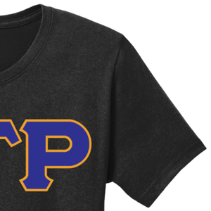 Camiseta Bordada con las 3 Letras Griegas de Sigma Gamma Rho, Camiseta Personalizada de la Hermandad, Algodón, Casual, Ropa Universitaria, Moda Urbana, Venta al Por Mayor, OEM - Product Image 2