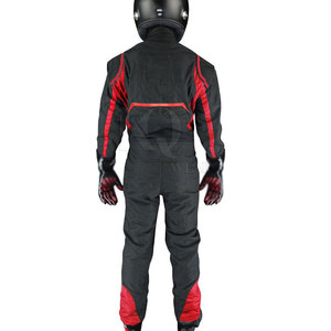 Combinaison de course automobile pour pilotes de motorsport - Légère, respirante, en polyester/nylon, logo personnalisable, toutes tailles - Product Image 4