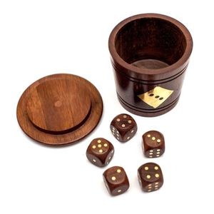 Multi Functional Wooden <b>Dice</b> And Dominoes Game <b>Set</b> For Home Entertainment Family Time And Learning - Product Image 4