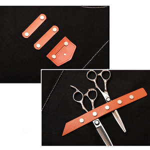 Tablier en jean à suspendre au cou avec sangle, lavable, style européen, pour cuisine, barbiers, barbecue et uniformes de serveurs - Tailles personnalisées, MOQ 50 pièces - Product Image 6