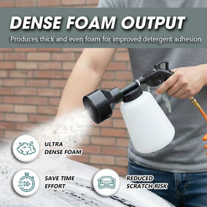 LEMATEC Pneumatic Foam Cleaning Gun 6.2bar/90psi 1000ml for Automotive Household <b>Industrial</b> Use Taiwan Made - Product Image 2