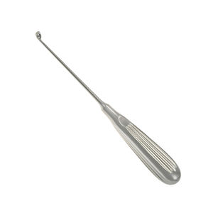 Curette de 14 pulgadas, tamaño 5, con extremo ovalado, instrumento quirúrgico de acero inoxidable para uso ortopédico en huesos, a la venta a bajo precio. - Product Image 1