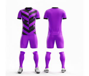 Uniformes de Fútbol de Secado Rápido por Sublimación, Uniformes Profesionales para Equipos |   Tallas para Hombres, Mujeres y Jóvenes |   Ropa Deportiva Ligera de Secado Rápido para Entrenamiento - Product Image 2