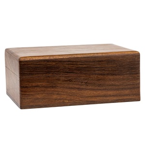 Eco-Friendly Rectangle <b>Wooden</b> <b>Box</b> for Jewelry Gift Storage-Soft Interior for Delicate Items Christmas Chinese New Year Tabletop - Product Image 3