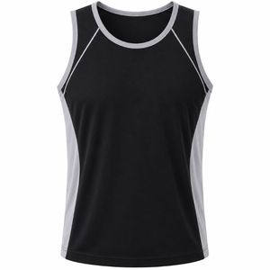 Débardeur sans manches bleu clair pour homme HMA Sports Apparels, col rond, séchage rapide, écologique, respirant, coupe sportive, tricoté 100% - Product Image 5