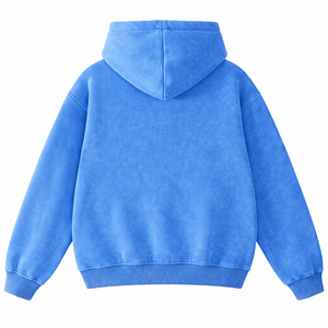 Sweat à capuche zippé unisexe de haute qualité, coupe régulière, surdimensionné, en molleton épais 430 g/m², 100 % coton, <span class=keywords><strong>jaune</strong></span>, séchage rapide, anti-plis, pour l'hiver - Product Image 3