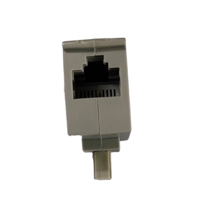 Wholesale German TAE Plug with RJ45 8P2C Jack Black ABS Material RoHS Certified - Product Image 3