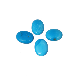 Turquesa Azul Americana Ovalada Cabujón Piedra Preciosa Pulida para Joyería, Anillos, Colgantes, Certificación IGI, Venta al por Mayor - Product Image 2