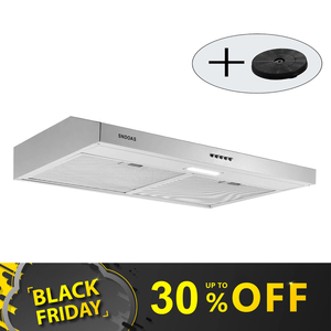 เครื่องดูดควันแบบติดตั้งใต้ตู้ขนาด 30 นิ้ว 230 CFM แบบมีท่อ/ไม่มีท่อ ทำจากสแตนเลส - Product Image 5