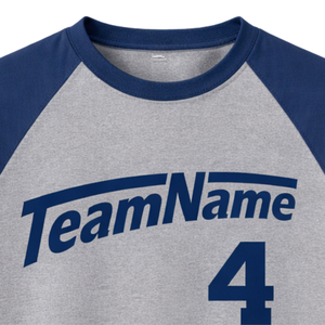 Camiseta de Béisbol Personalizada de Manga Corta Raglán para Hombre, Uniforme Deportivo de Poliéster para Equipo, Proveedor Mayorista OEM - Product Image 5