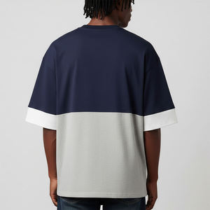 Nueva Llegada: Camiseta de Verano Ligera para Hombre, Totalmente Personalizable, Manga Corta, Oversize, Anti-Pilling, Color Sólido, Estilo Urbano - Product Image 5