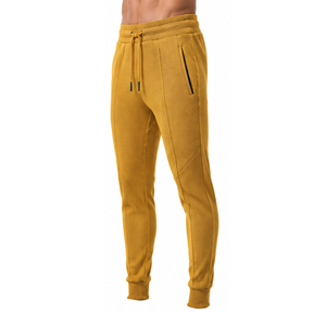<b>Mens</b> <b>Slim</b> <b>Fit</b> Waffle Knit Sweatpants Casual Textured <b>Jogger</b> Trousers Elastic Drawstring Waist Custom Sports Bottoms <b>Mens</b> Waffle - Product Image 3