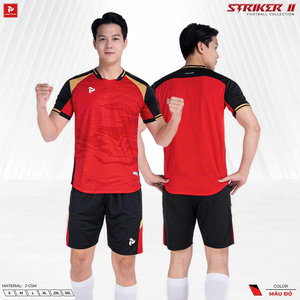 เสื้อฟุตบอลคุณภาพสูง Just Play รุ่น Striker II JP ปักลายตามสั่ง ชุดทีม 100% โพลีเอสเตอร์ แห้งเร็ว คอกลม - Product Image 5