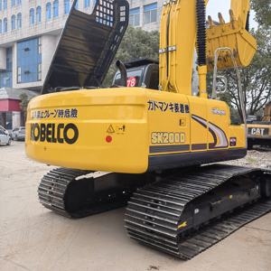Excavadoras sobre orugas Kobelco 20Ton Venta japonesa original con bomba de motor-Precio bajo - Product Image 3