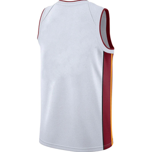 Maillot de basket unisexe sans manches à col rond, en maille polyester/coton respirante, imprimé personnalisé pour équipe, toutes saisons - Product Image 2