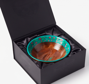 Engraved Wooden <b>Bowls</b> Food Safe Enamel Coated Floral Print <b>Mango</b> Acacia <b>Wood</b> Natural Finishing Wooden Salad Serving <b>Bowls</b> - Product Image 6