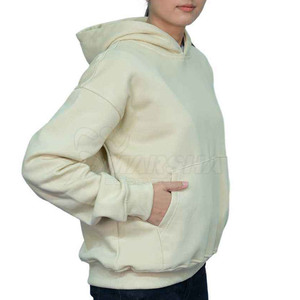 เสื้อฮู้ดดี้โอเวอร์ไซส์คุณภาพพรีเมียม น้ำหนักเบา สกรีนโลโก้ด้านหน้าได้ตามต้องการ ราคาขายส่ง เสื้อผ้าฤดูหนาวสำหรับผู้หญิง อุ่นสบาย - Product Image 3