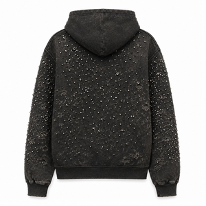 Professional Grade Vintage Hoodie Made 100% Cotton Soft Fabric Strong Seams Regular Fit Pocket Winter <b>for</b> Casual Sports - Product Image 3