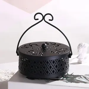 เตาเผาบัคฮูร์แบบดั้งเดิมจากตะวันออกกลาง ออกแบบมาเพื่อสร้างกลิ่นหอมอบอุ่นในบ้าน พื้นที่สวดมนต์ ทำจากโลหะ เป็นมิตรกับสิ่งแวดล้อม ใช้สำหรับพิธีกรรมทางศาสนา - Product Image 4