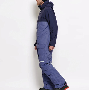 Combinaison de ski et de snowboard deux pièces pour homme et femme, coupe-vent, respirante, imperméable, fermeture éclair, 100% polyester - Product Image 5