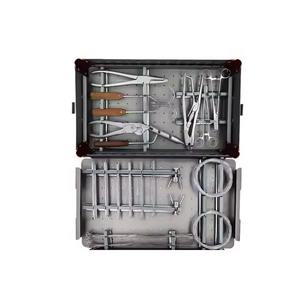 Kit d'opérations manuelles de rétraction de la colonne cervicale antérieure certifié CE et ISO13485 Classe I, instruments chirurgicaux en acier inoxydable - Product Image 4