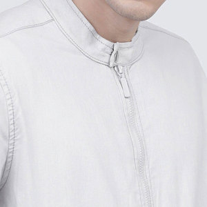 Blouson Bomber Homme en Coton et Polyester 2026 – Coupe Oversize Décontractée – En Vente - Product Image 2