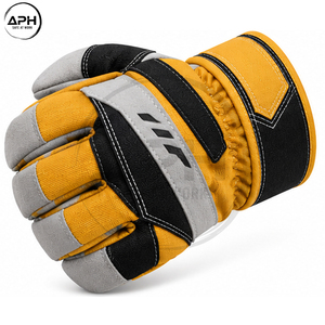 Guantes de Trabajo de Cuero Genuino OEM ODM con Marca Personalizada, Etiqueta Privada, Venta al Por Mayor, Puño Extendido, Proveedor Canadiense - Product Image 4