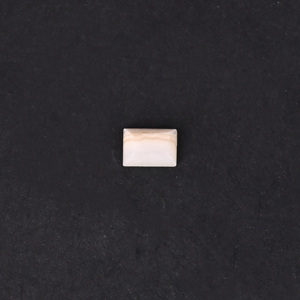 Agate rose naturelle en dentelle - Pierre précieuse en vrac - Cabochon rectangulaire à dos plat 9x5 mm pour la fabrication de bijoux |   Lot de 10 pièces - Product Image 4
